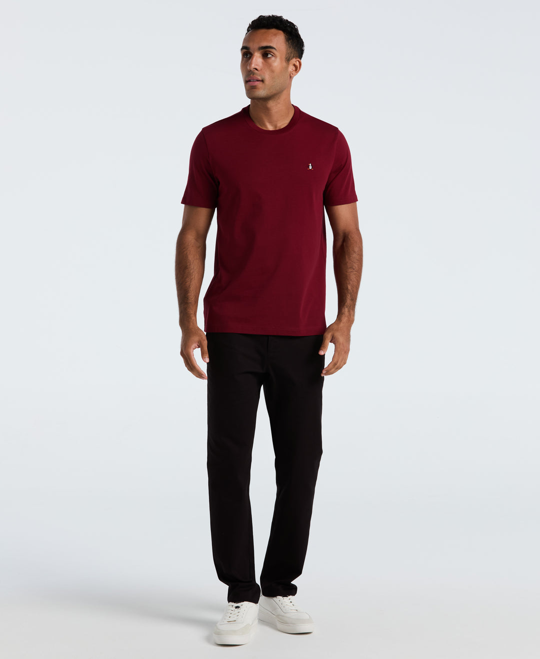 TV Pete Organic Cotton Tee (Cabernet) 
