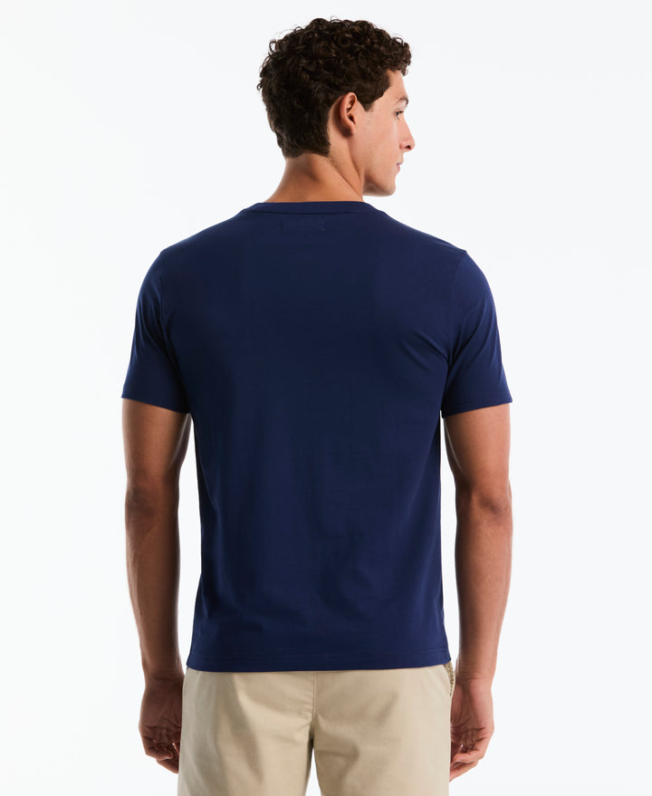 TV Pete Organic Cotton Tee (Blue Depths) 