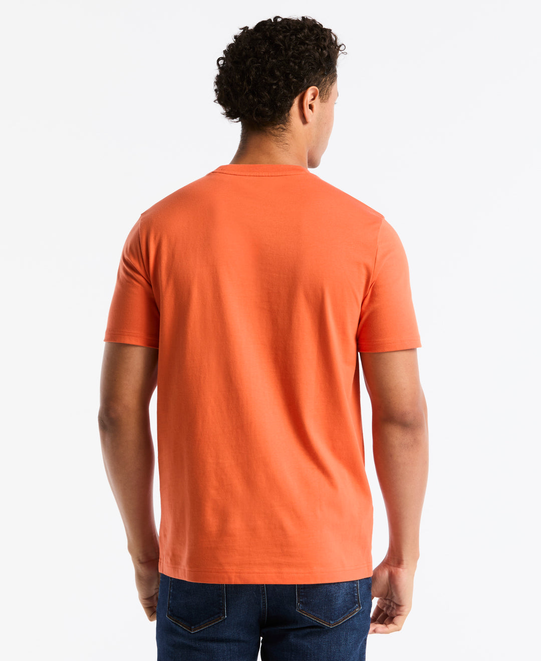 TV Pete Organic Cotton Tee (Orange Rust) 