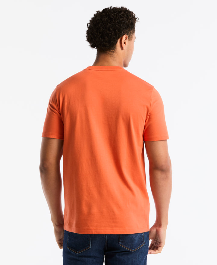 TV Pete Organic Cotton Tee (Orange Rust) 