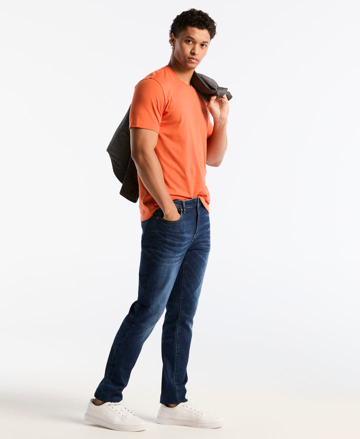 TV Pete Organic Cotton Tee (Orange Rust) 