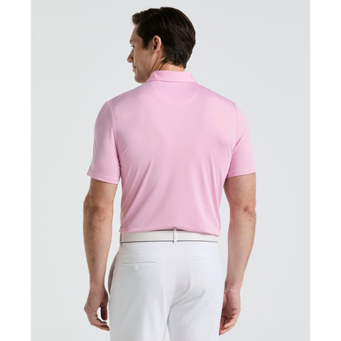 Original Block Design Short Sleeve Golf Polo Shirt (Lilac Sachet) 