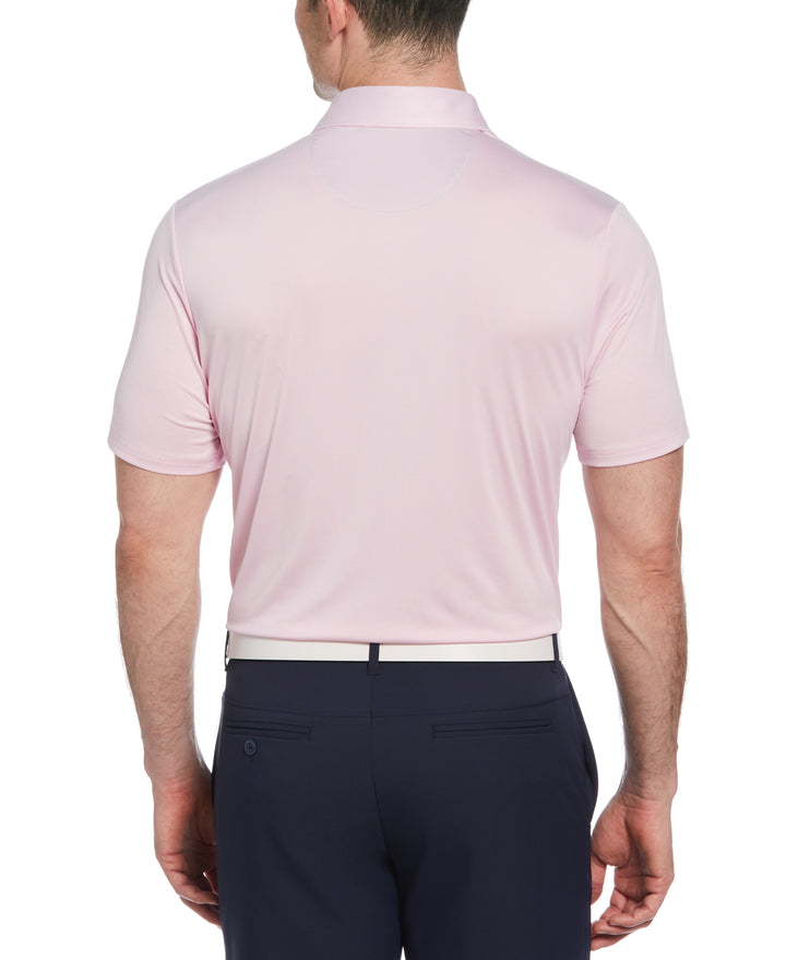 Original Block Design Short Sleeve Golf Polo Shirt (Gelato Pink) 