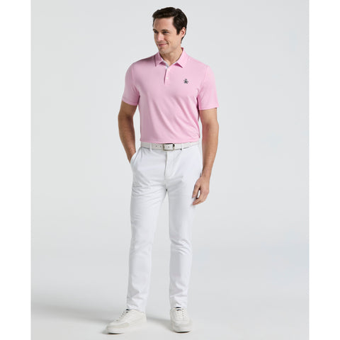 Original Block Design Short Sleeve Golf Polo Shirt (Lilac Sachet) 
