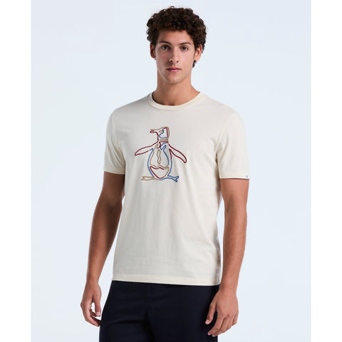 Outline Pete Graphic Tee (Birch) 