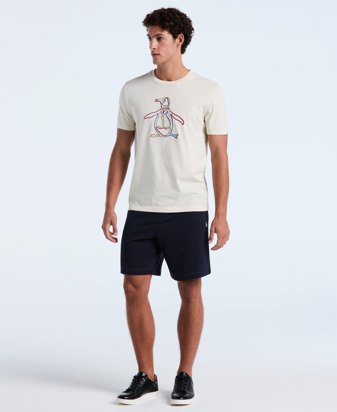 Outline Pete Graphic Tee-Tees-Original Penguin