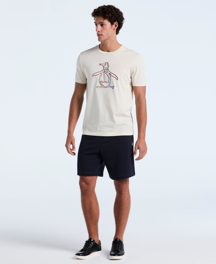 Outline Pete Graphic Tee-Tees-Original Penguin