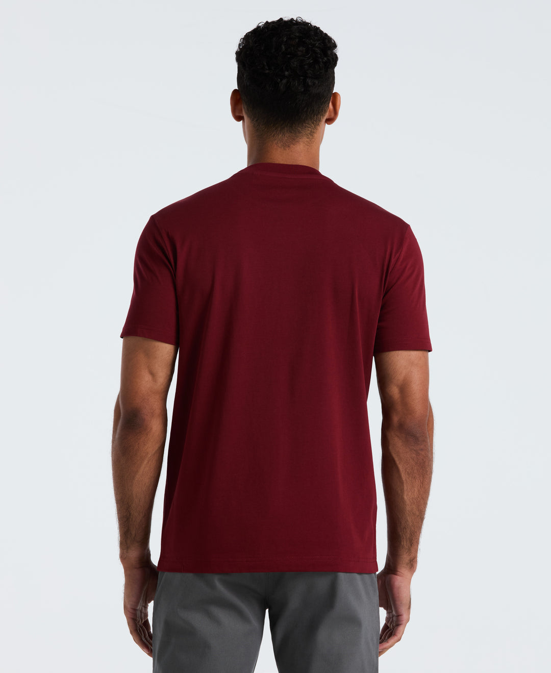 Outline Pete Graphic Tee (Cabernet) 