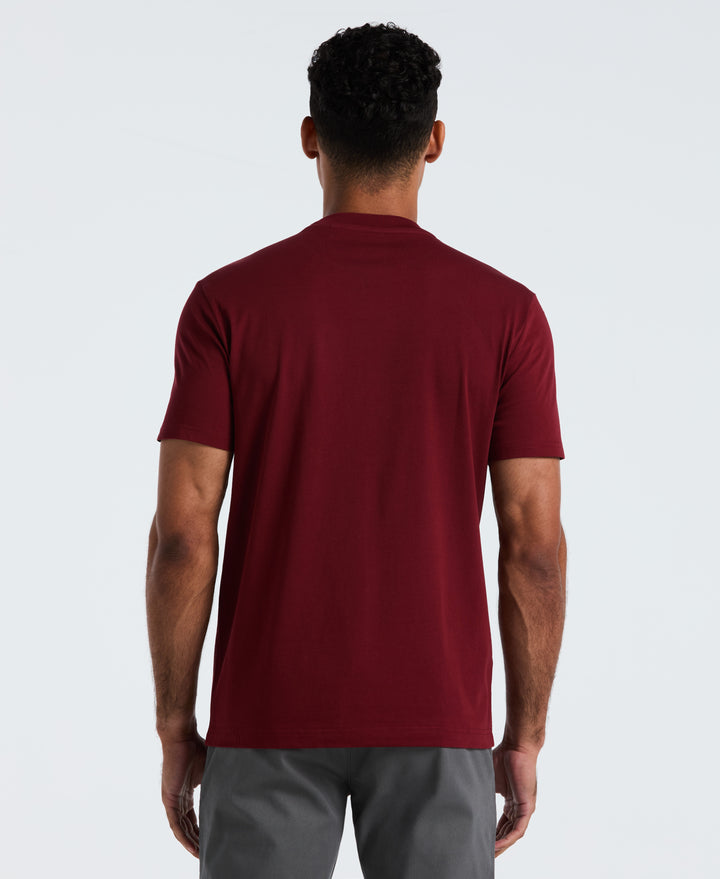 Outline Pete Graphic Tee (Cabernet) 