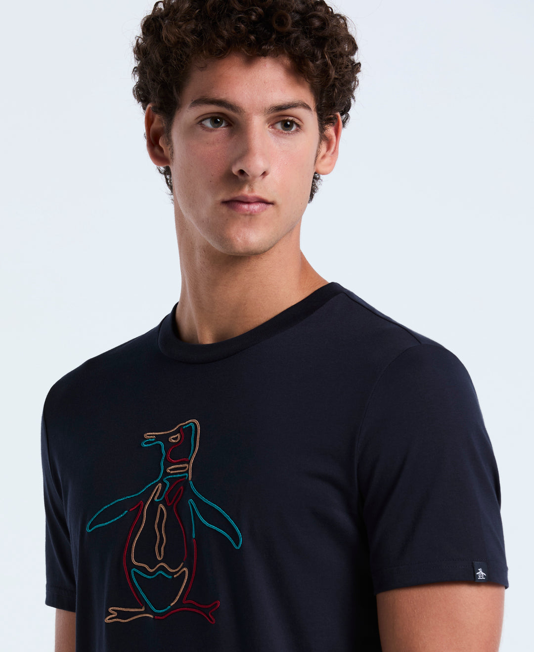 Outline Pete Graphic Tee (Dark Sapphire) 