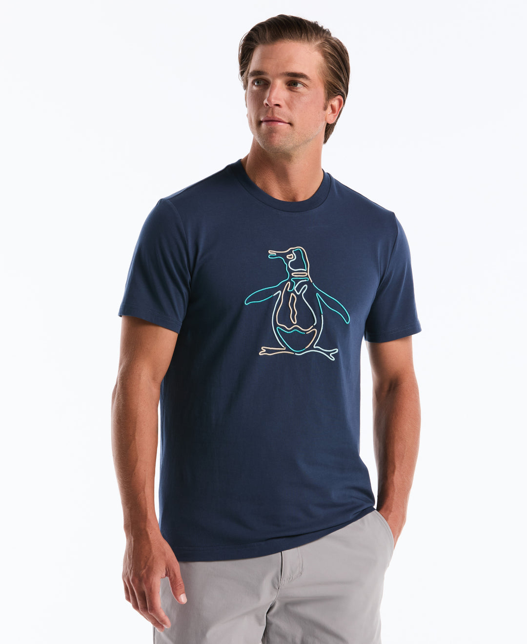 Outline Pete Graphic Tee (Sargasso Sea) 