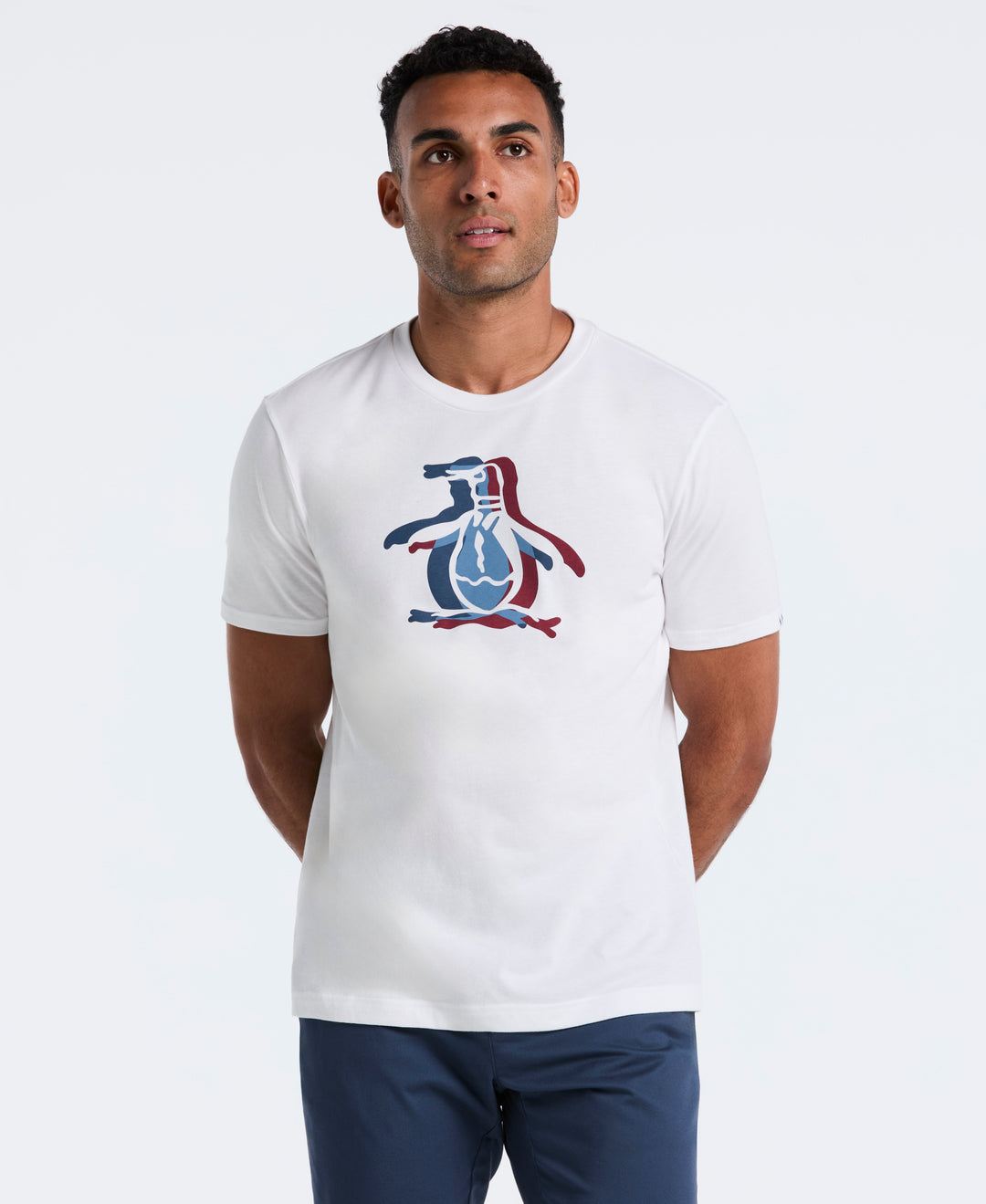 Overlap Pete Graphic Tee (Bright White) 