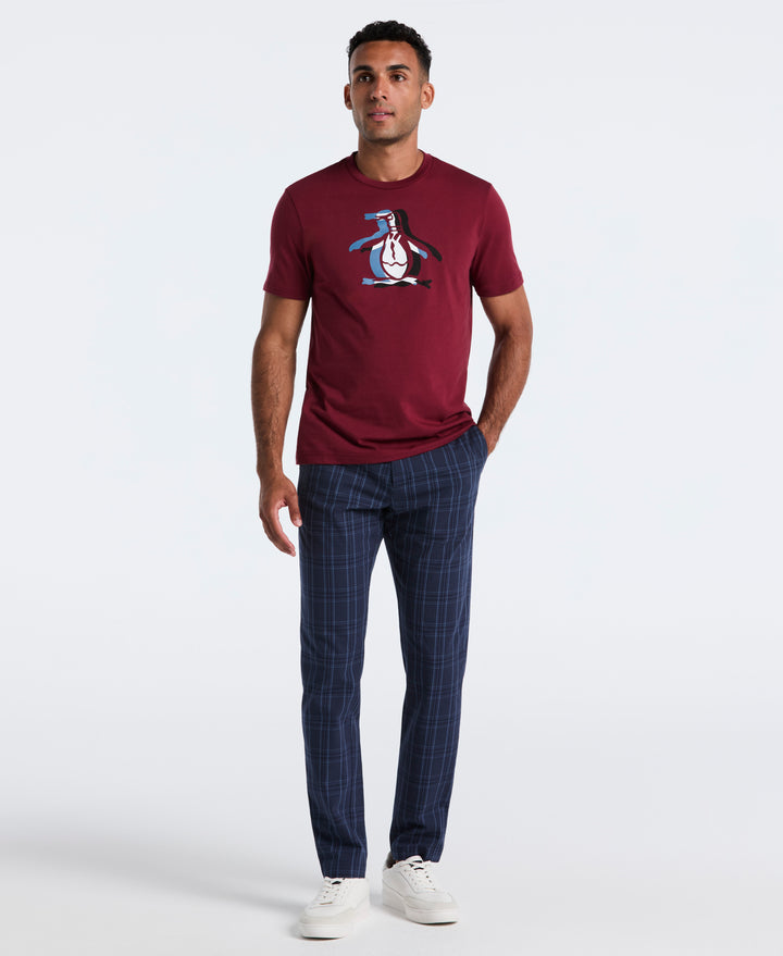 Overlap Pete Graphic Tee (Cabernet) 
