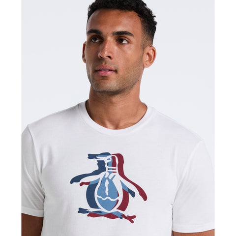 Overlap Pete Graphic Tee (Bright White) 