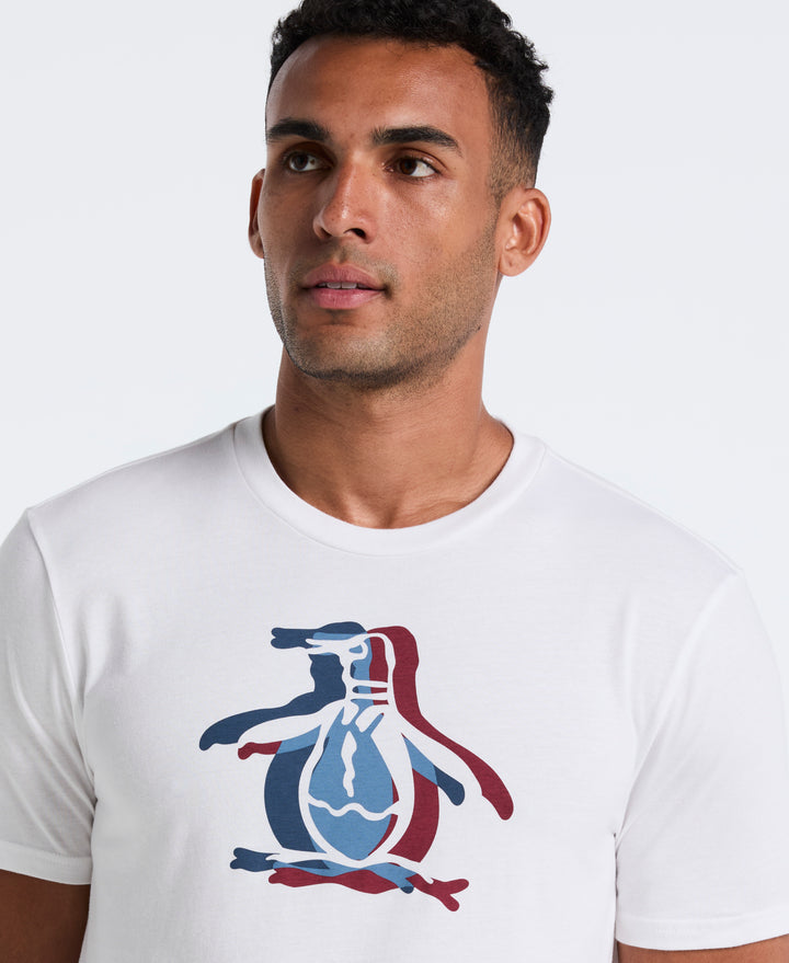 Overlap Pete Graphic Tee (Bright White) 