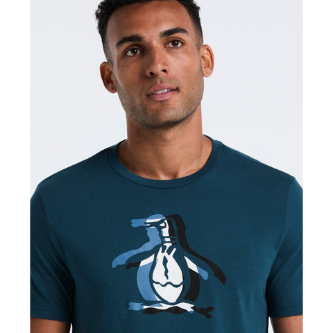 Overlap Pete Graphic Tee (Reflecting Pond) 