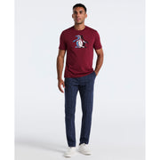 Overlap Pete Graphic Tee (Cabernet) 