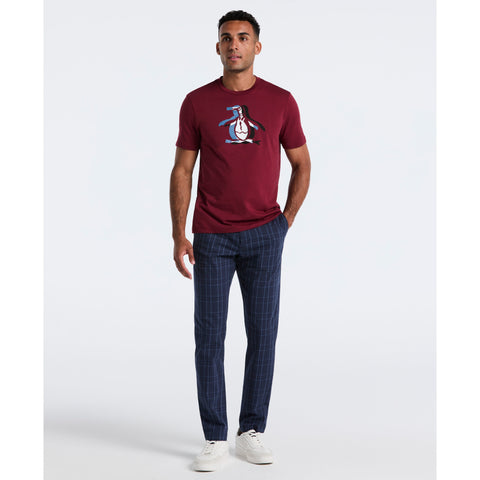 Overlap Pete Graphic Tee (Cabernet) 