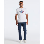Overlap Pete Graphic Tee (Bright White) 