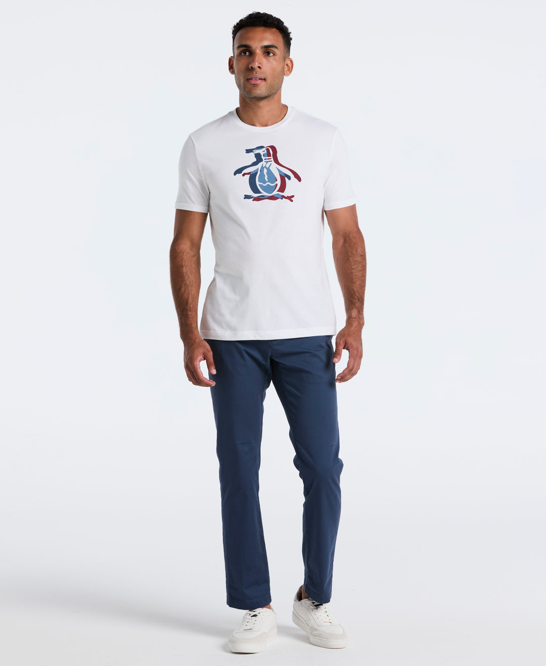 Overlap Pete Graphic Tee (Bright White) 