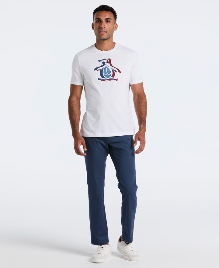 Overlap Pete Graphic Tee (Bright White) 
