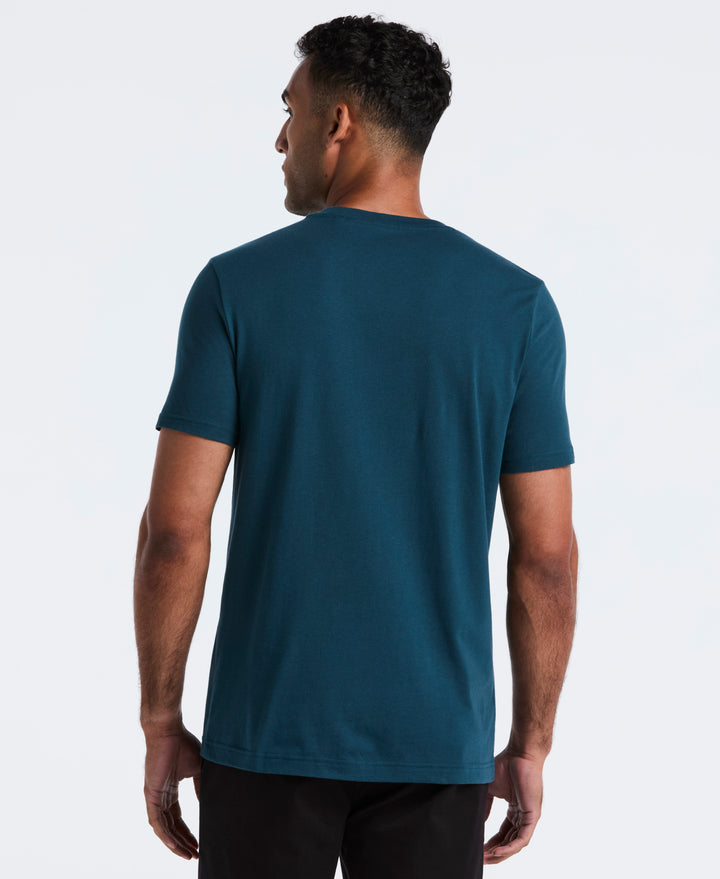 Overlap Pete Graphic Tee (Reflecting Pond) 