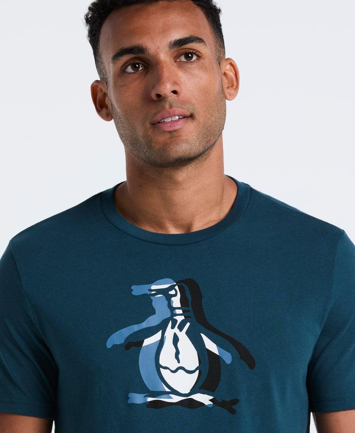 Overlap Pete Graphic Tee (Reflecting Pond) 