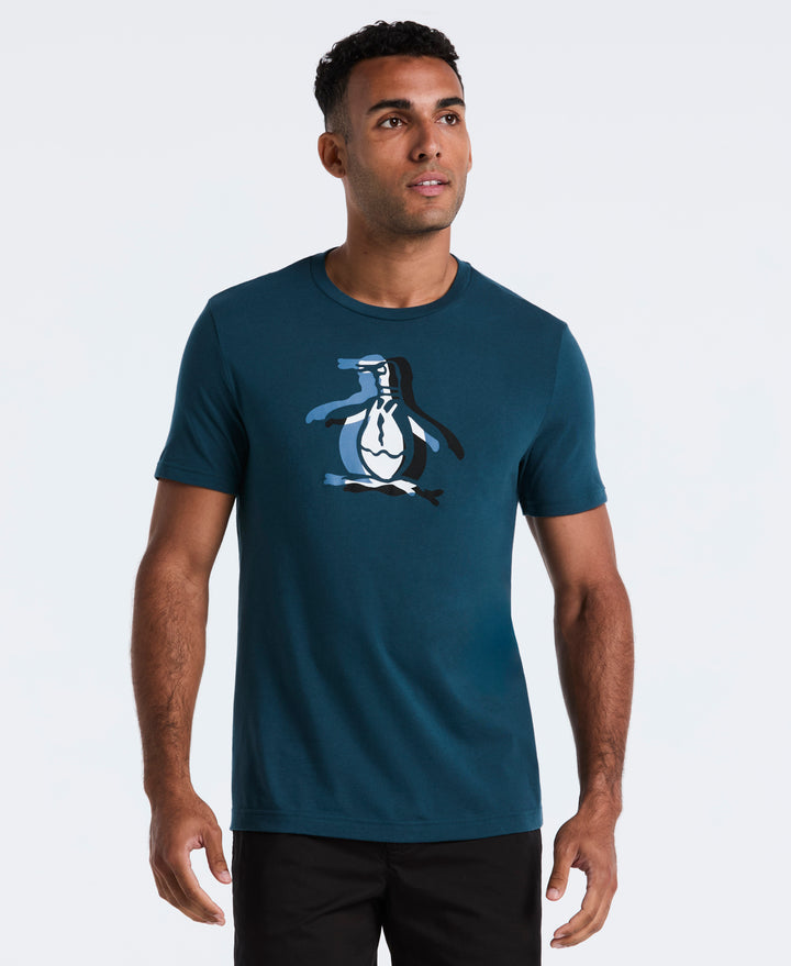 Overlap Pete Graphic Tee (Reflecting Pond) 