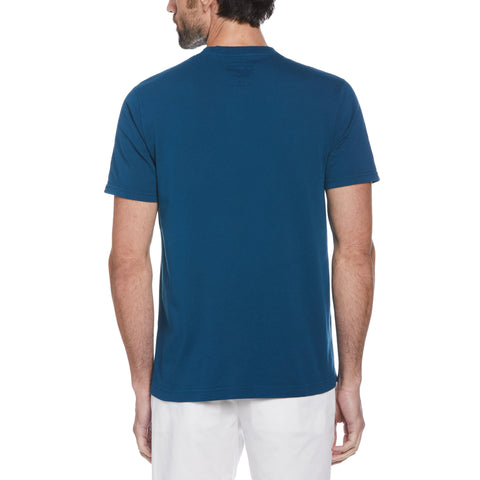 Overlap Petes Graphic Tee (Poseidon Blue) 