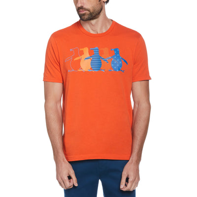 Overlap Petes Graphic Tee (Red Clay) 