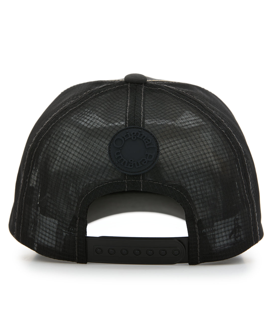 Oversized Stitched Pete Trucker Hat (Asphalt) 