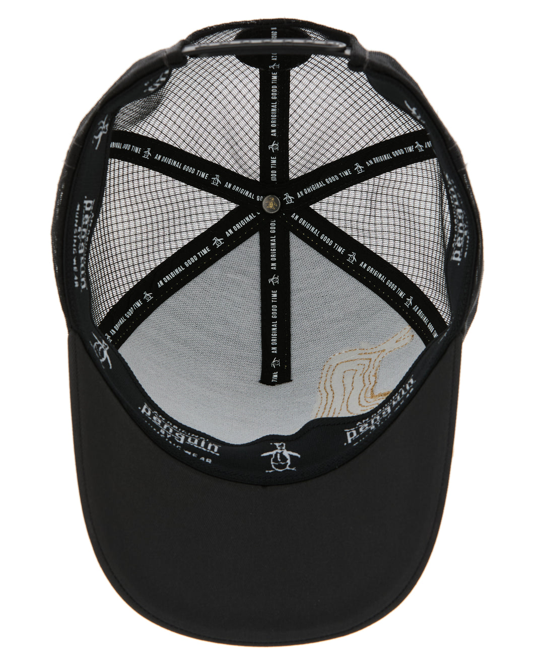 Oversized Stitched Pete Trucker Hat (Asphalt) 