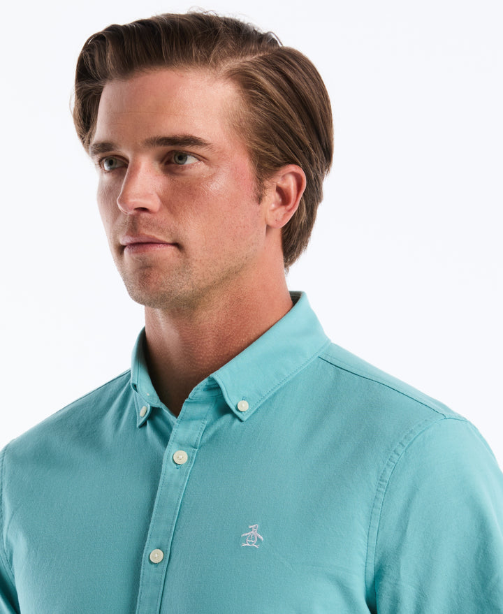 Oxford Stretch Shirt (Aquarelle) 