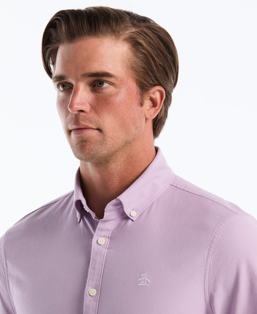 Oxford Stretch Shirt (Lavendula) 