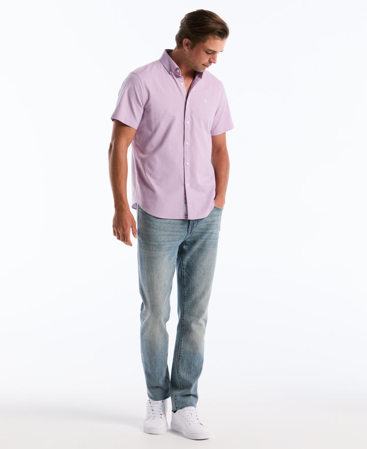 Oxford Stretch Shirt (Lavendula) 