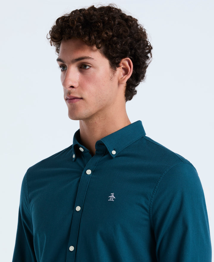 Oxford Long Sleeve Shirt (Reflecting Pond) 