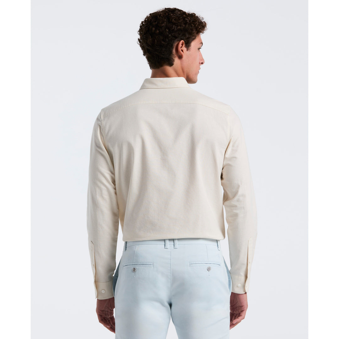 Oxford Long Sleeve Button-Down Shirt (Birch) 