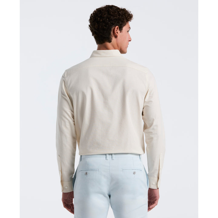 Oxford Long Sleeve Button-Down Shirt (Birch) 
