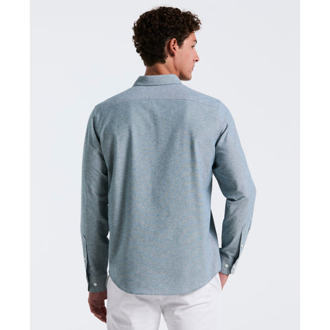 Oxford Long Sleeve Button-Down Shirt (June Bug) 
