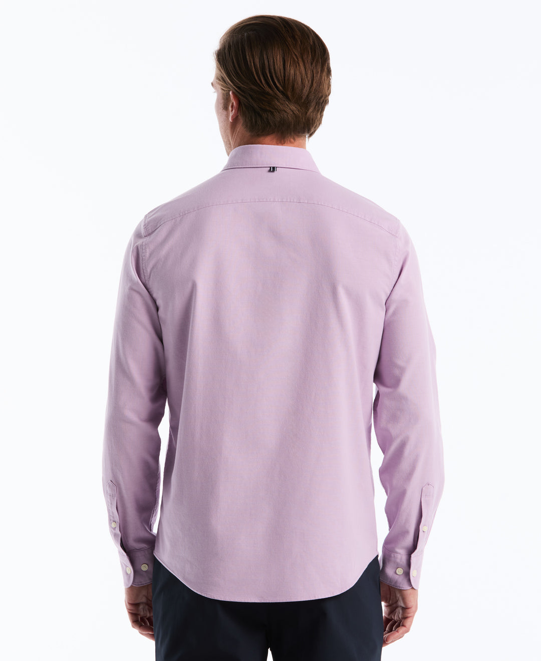 Oxford Long Sleeve Shirt-Shirts-Original Penguin
