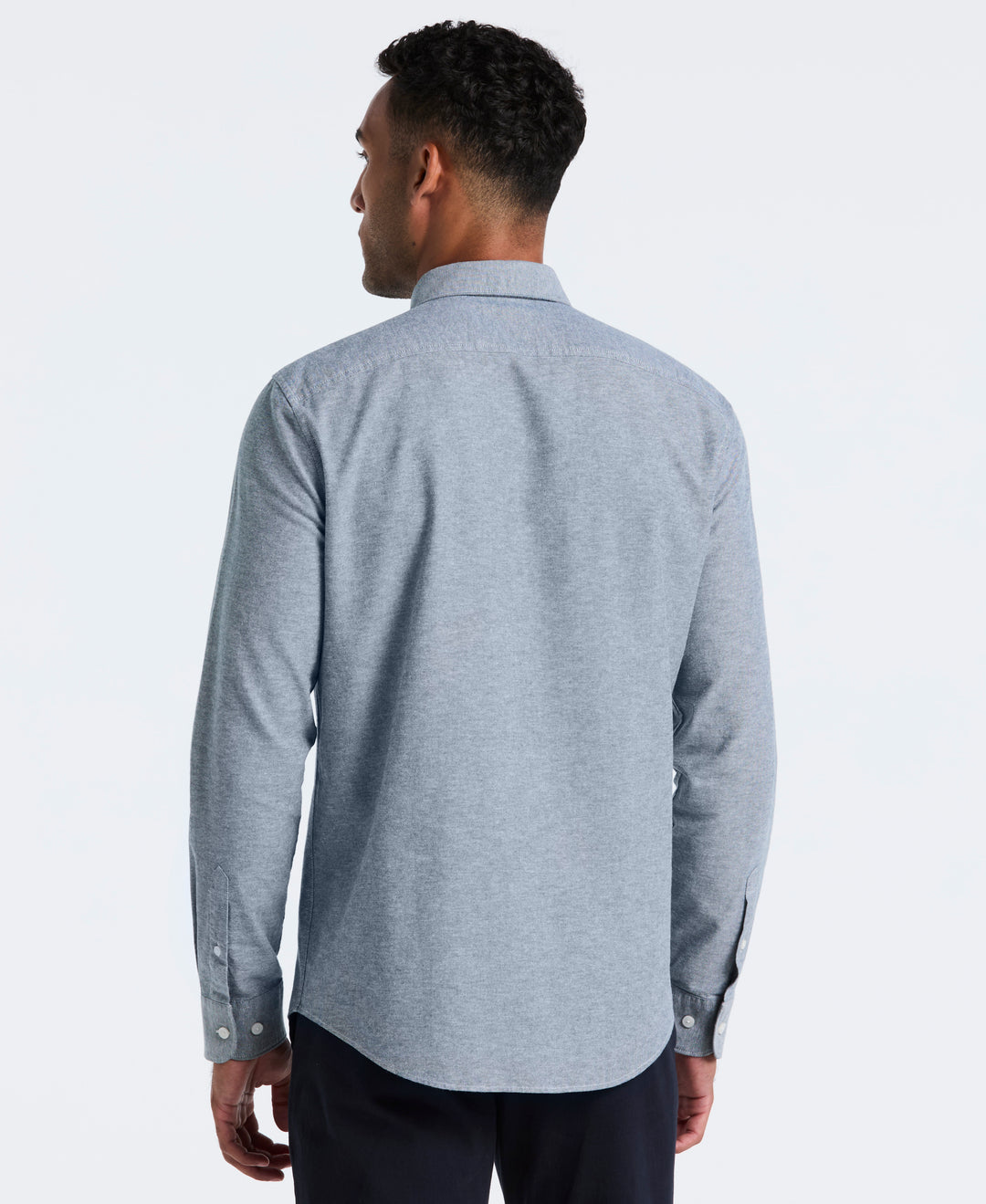 Oxford Long Sleeve Button-Down Shirt (Reflecting Pond) 