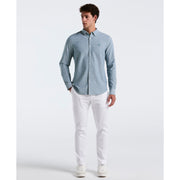 Oxford Long Sleeve Button-Down Shirt (June Bug) 