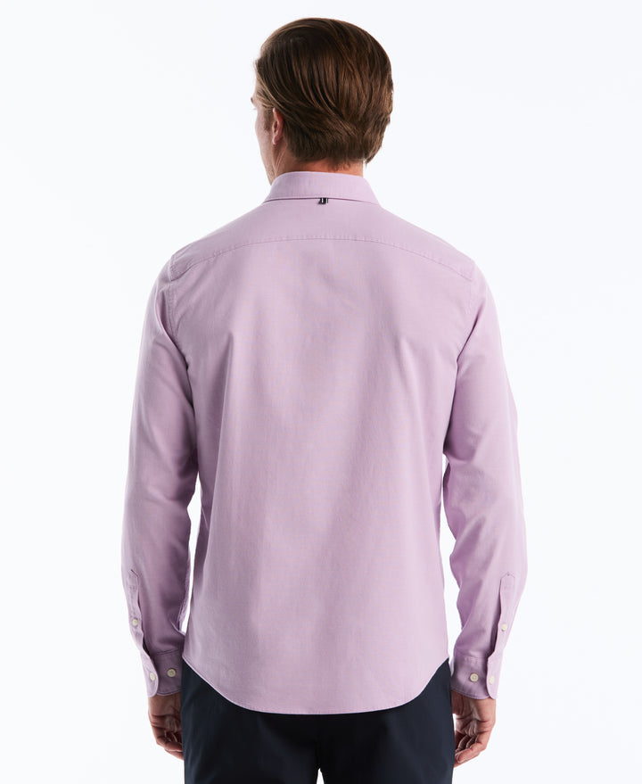Oxford Long Sleeve Shirt-Shirts-Original Penguin