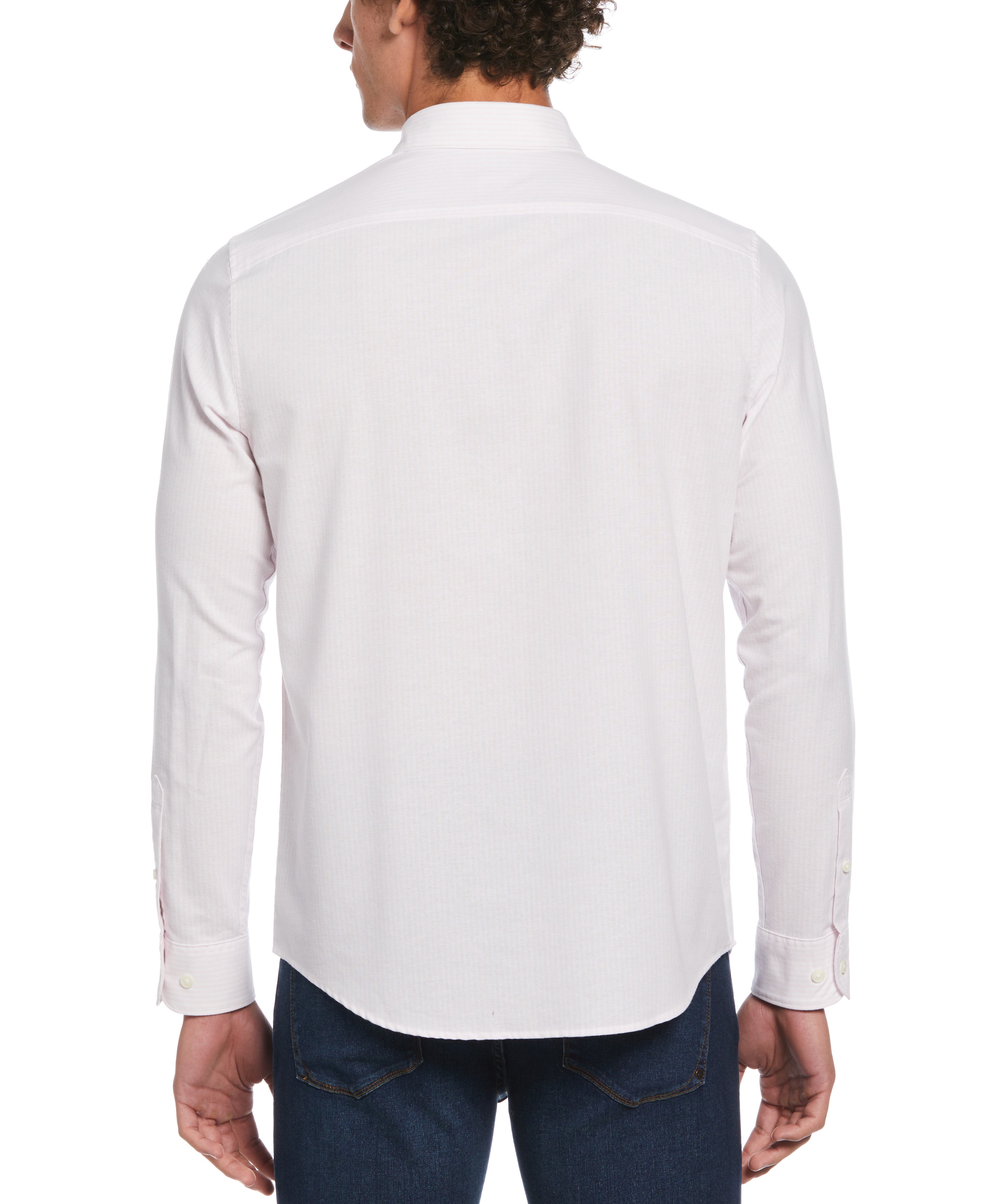 Oxford Long Sleeve Stripe Shirt – Original Penguin US