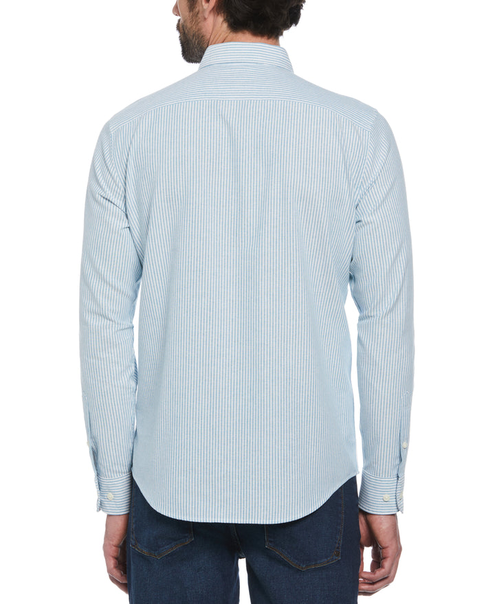 Stripe Oxford Shirt (Mosaic Blue) 