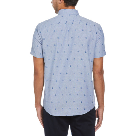 Oxford Re-Pete Print Shirt (Classic Blue) 