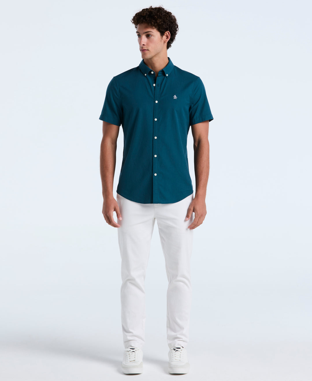 Oxford Stretch Shirt (Reflecting Pond) 