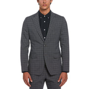 Suit Jacket  (Grey/Blue) 