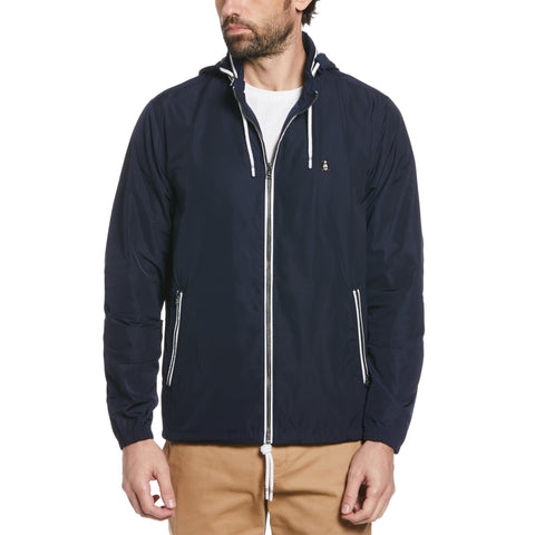 Packable Hood Ratner Jacket (Dark Sapphire) 