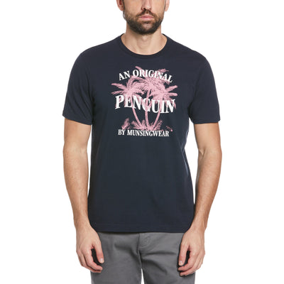Palm Logo Graphic Tee (Dark Sapphire) 